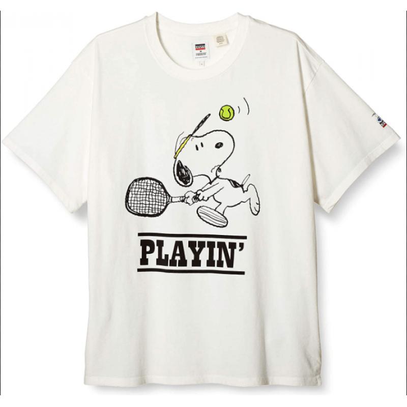 levi's 李维斯 联名史努比白色网球纯棉半袖T恤56152-0005只有S码（79-87,154-162）（缺货退款）