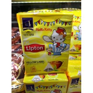 LIPTON立顿 无糖红茶茶包 hellokitty限定包装 25包入（可发/低价值/零食线）