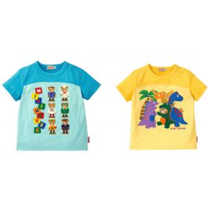 MIKIHOUSE 2023专柜系列 日本产 儿童婴儿短袖T恤 天竺材质 12-5209-492 两色可选（缺货退款）