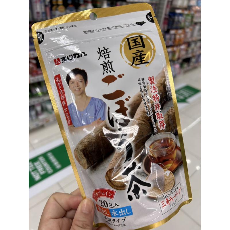 代购茶类：日本国产 无咖啡因焙煎茶 20包入