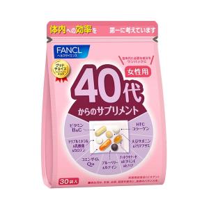 代购：芳珂 新版 fancl 40岁女士用维生素综合片（5865）