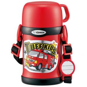 象印 红色汽车儿童保温杯 保温保冷 真空断热 吸管杯450ml SC-ZT45-RA