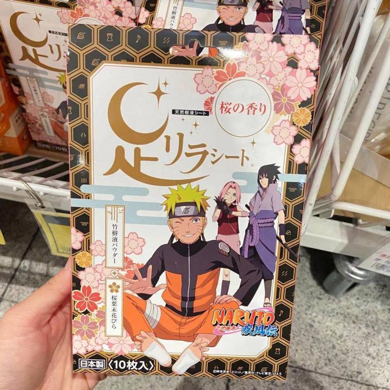 火影联名足贴 樱花味 10枚入