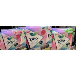 KAO花王Laurier乐而雅DEO系列银离子抑菌消臭护垫 62片入