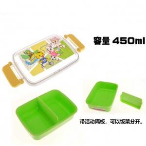 特价：日本制 斯凯达skater 巧虎儿童用便当盒 饭盒 450ml 可微波炉加热
