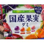 零食：kabaya卡巴也 4种口味果汁软糖 什锦桃子苹果葡萄 140g（不可发包税路线）