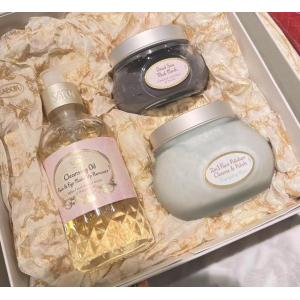 代购：SABON 面部清洁套盒 眼唇卸妆油200ml+面部磨砂膏200ml+深海泥清洁面膜125ml
