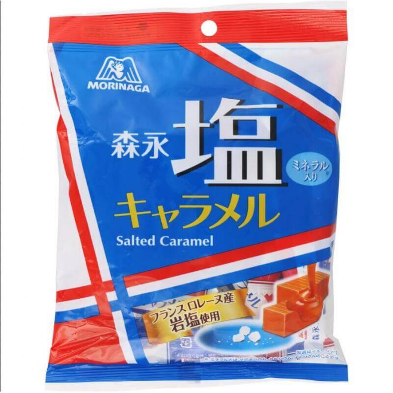 半价零食：森永MORINAGA 海盐奶糖 盐糖 83g（赏味期限：2023年3月）