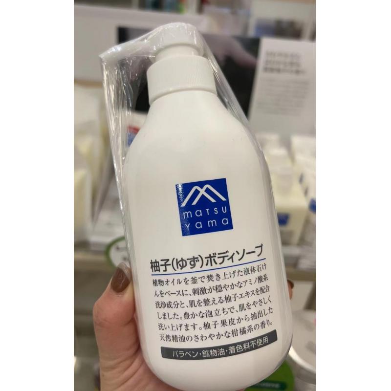 松山油脂MATSUYAMA 柚子沐浴露 480ml