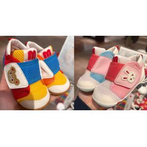 MIKIHOUSE 2023新品 儿童婴儿学步鞋网面鞋 12-9304-498 两色可选（缺货退款）