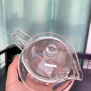 HARIO 耐热玻璃广口茶壶 升级细密滤网CHJMN-45 450ml