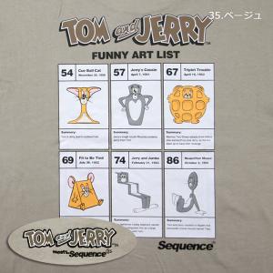Tom＆Jerry 限定纯棉圆领半袖T恤 T-1570903