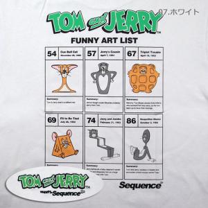 Tom＆Jerry 限定纯棉圆领半袖T恤 T-1570903