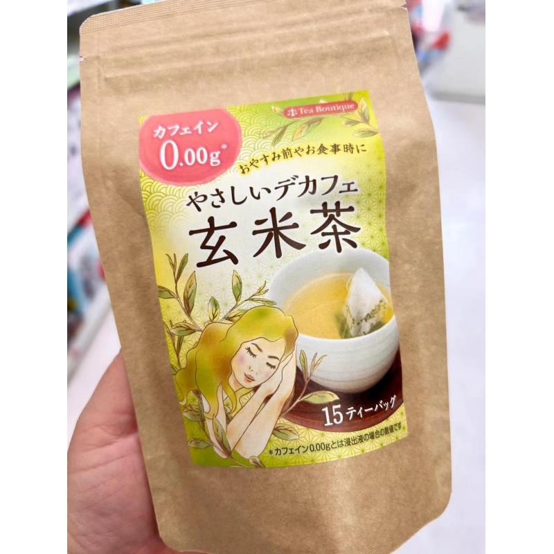 日本Tea Boutique无咖啡因 玄米茶茶包 15袋入（任何路线可发）