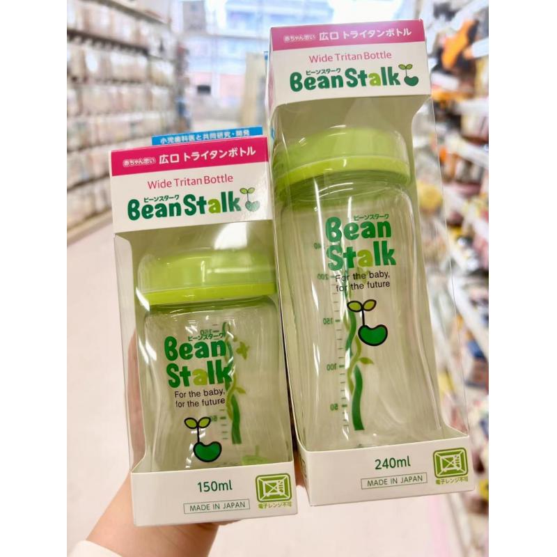 日本Bean Stalk 宽口奶瓶 