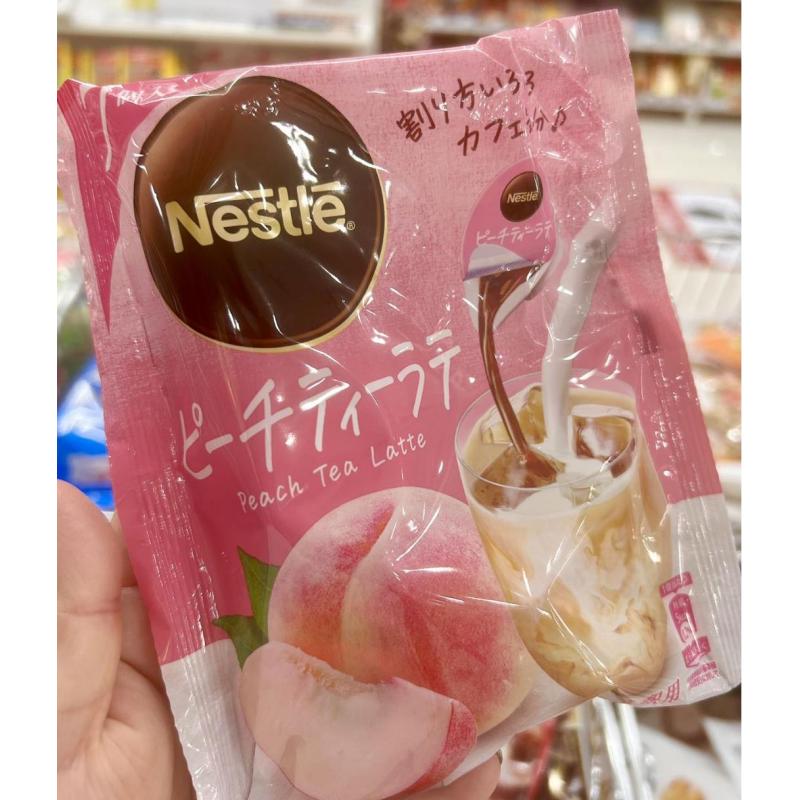 雀巢NESTLE 桃子茶拿铁胶囊浓缩液 7个入（任何路线可发）