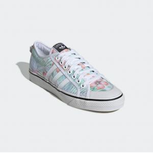 奥莱特价：阿迪达斯ADIDAS 三叶草经典鞋型 23.0cm夏花图案588443-0001