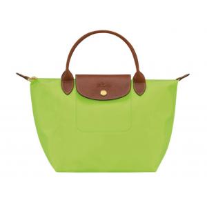 《入库后提交包邮专线》代购：longchamp珑骧 小号短柄饺子包 嫩绿色(缺货退款)