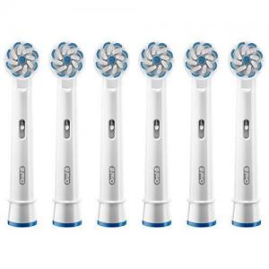 特价：Oral-B/欧乐B 电动牙刷替换刷头 敏感牙龈 极细软毛刷头6本入