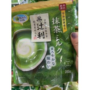 日本辻利京都宇治抹茶拿铁奶茶粉 19...