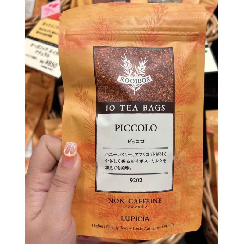 代购茶类：LUPICIA绿碧茶园 PICCOLO皮可洛路易波士茶 无咖啡因健康茶包 10个入（9202）