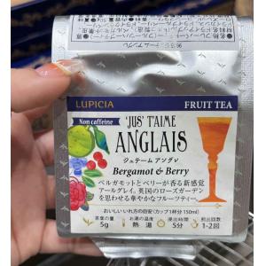 代购茶类：LUPICIA绿碧茶园 JUS TAIME系列水果茶 佛手柑浆果水果茶 无咖啡因健康茶包 50g（9605）