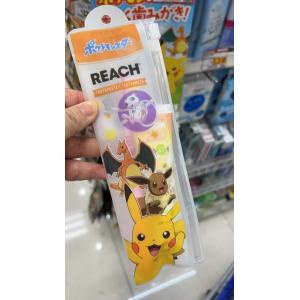 日本REACH 口袋妖怪皮卡丘儿童牙刷牙膏套装