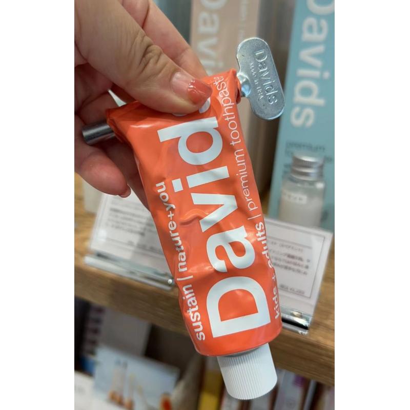Davids 天然无氟低泡牙膏 西瓜草莓味 149g