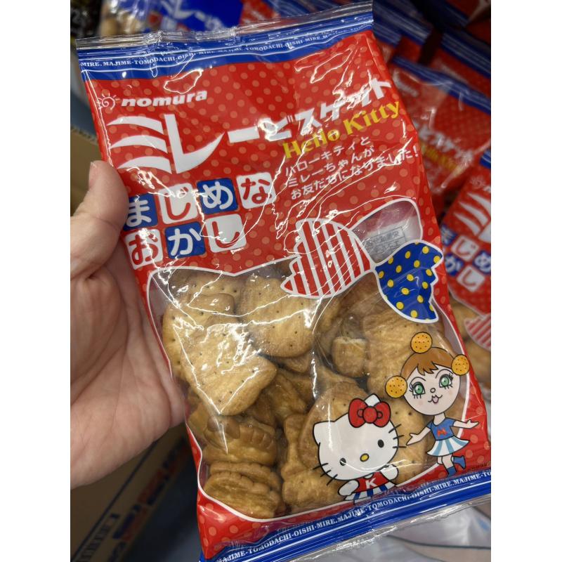 零食：Nomura 野村煎豆香脆饼干 Hello Kitty限定 100g （任何路线可发）