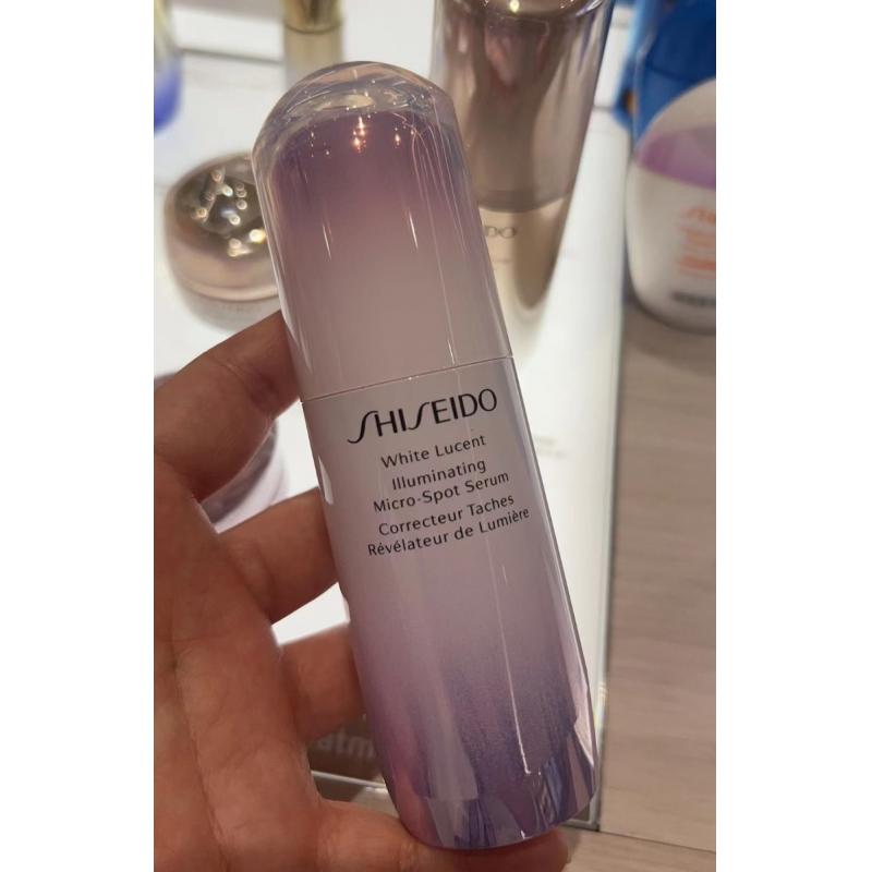 代购：资生堂 光透耀白新透白white lucent 集中美白焕颜淡斑精华液 新透白美白精华 30ml