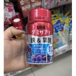 UHA味觉糖 铁&叶酸营养软糖 30...