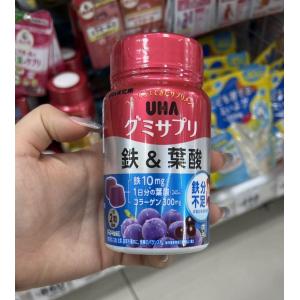 UHA味觉糖 铁&叶酸营养软糖 30日量