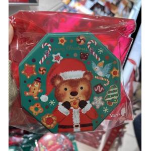 MARYS 绿色圣诞小熊经典铁盒巧克力 5个入（只能发邮政）