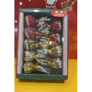 大阪minamoalley 圣诞礼盒包装 巧克力棒棒糖 限定草莓味 9个入（任意路线可发）