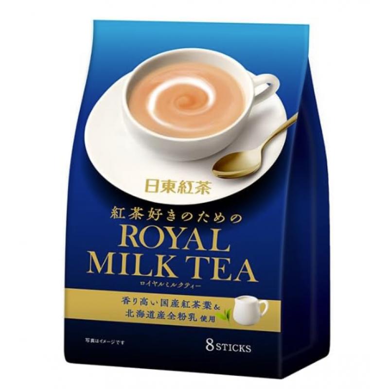 日东红茶系列奶茶粉香草味8支入（任何路线可发）