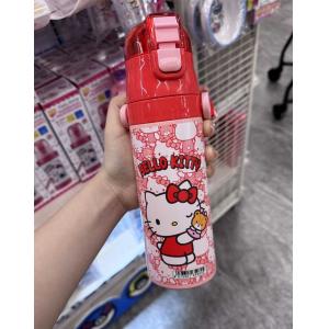 代购：斯凯达SKATER 红色kitty超轻儿童直饮保温保冷杯 580ml