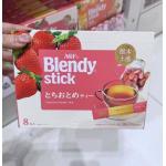 日本AGF blendy 草莓红茶果...