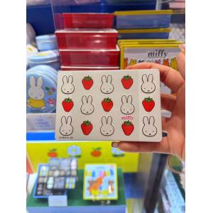 日本morozoff 情人节限定 miffy米菲兔 草莓小方盒铁盒巧克力 11个入（任意路线可发）（缺货退款）