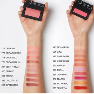 代购：NARS/纳斯 单色腮红 2.5g 多色可选（ブラッシュ　Ｎ）