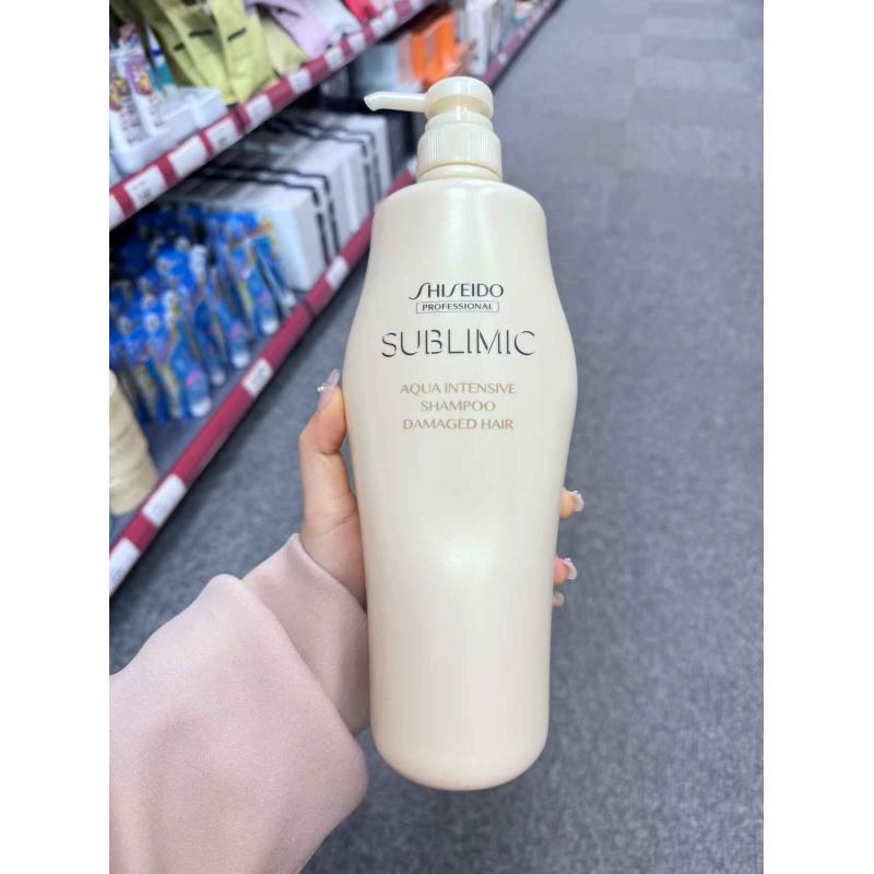 资生堂 SUBLIMIC 护理道芯护理洗发水 白色干枯受损修护滋润洗发水 1000ml（断货需等）