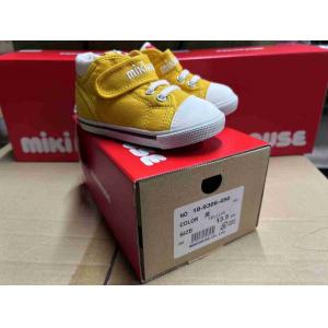 代购：MIKIHOUSE 越南制 二段 儿童鞋童鞋 黄色