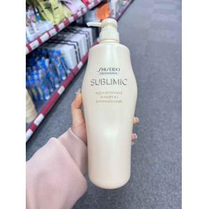 资生堂 SUBLIMIC 护理道芯护理洗发水 白色干枯受损修护滋润洗发水 1000ml（断货需等）