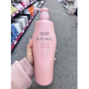 资生堂 SUBLIMIC 护理道芯护理洗发水 粉色改善毛躁洗发水 1000ml（断货需等）