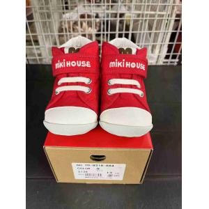代购：MIKIHOUSE 日本制 一段学步鞋 红色 多尺码可选（10-9318-684）