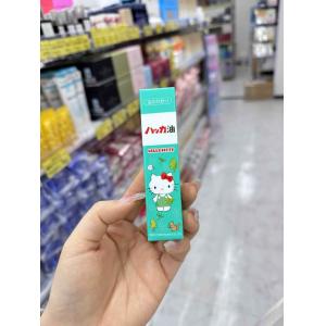 日本本土制 北见 HelloKitty薄荷油万能油 提神驱蚊喷雾10ml