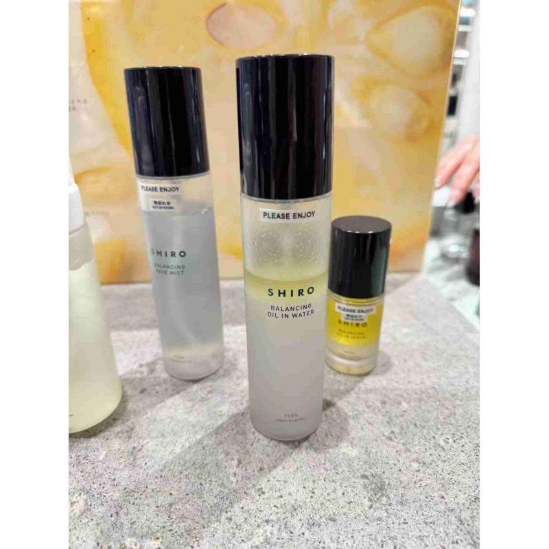 代购：SHIRO 新品柚子 面部水油化妆水喷雾 120ml（缺货退款）