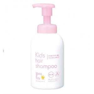 代购：mamakids 4-10岁大童洗发水 粉色按压瓶 460ml（610）