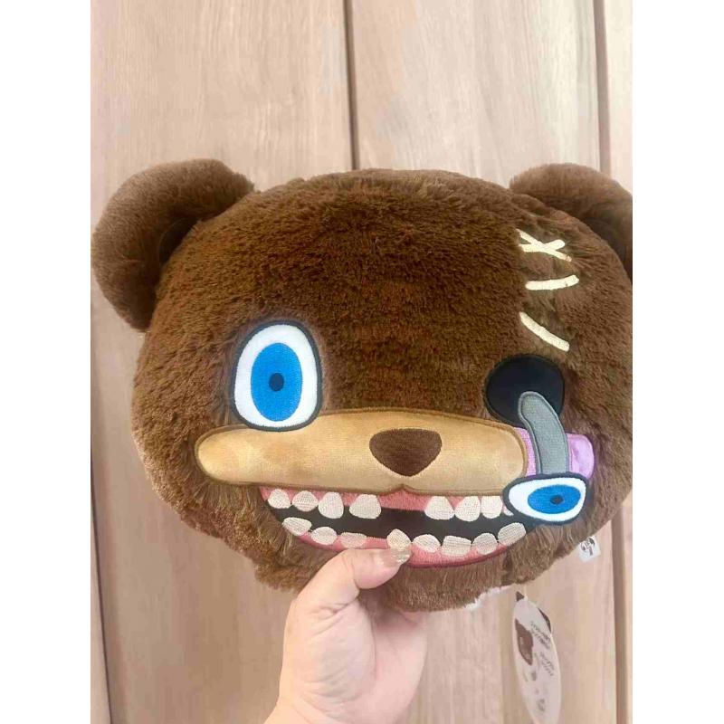 日本USJ 万圣节恐怖熊限定 正反双面椅垫 棕熊白熊可互换