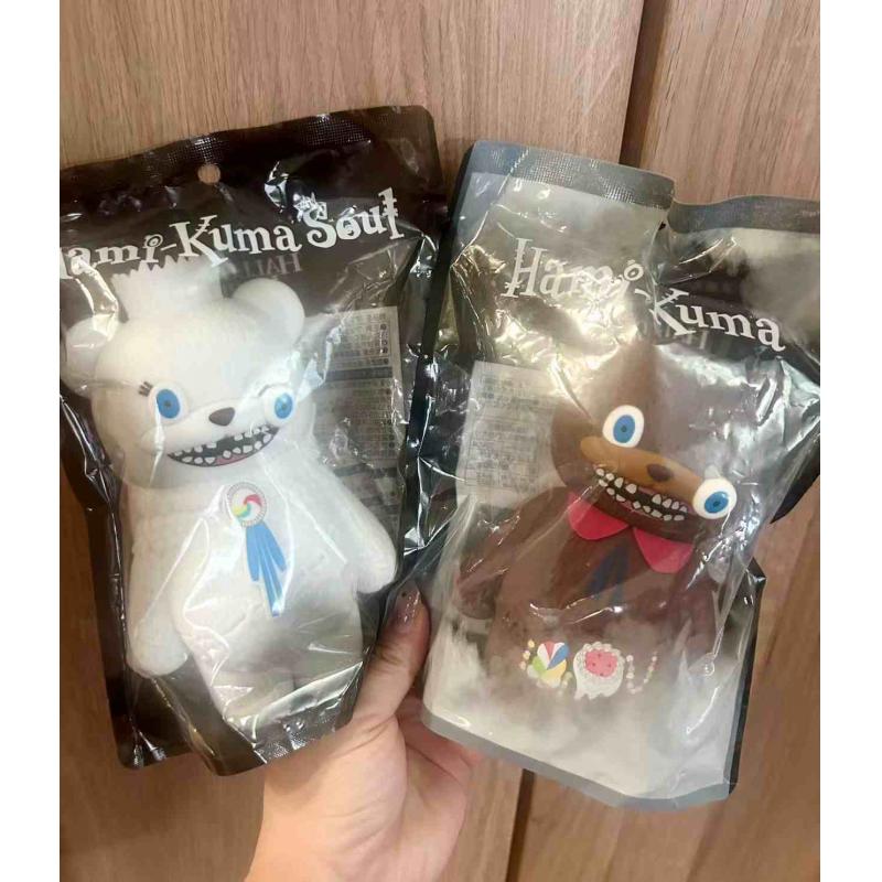 日本USJ 万圣节恐怖熊限定 已过期 胶皮制限定恐怖熊棉花糖套组 可做装饰（和2025造型不一样）