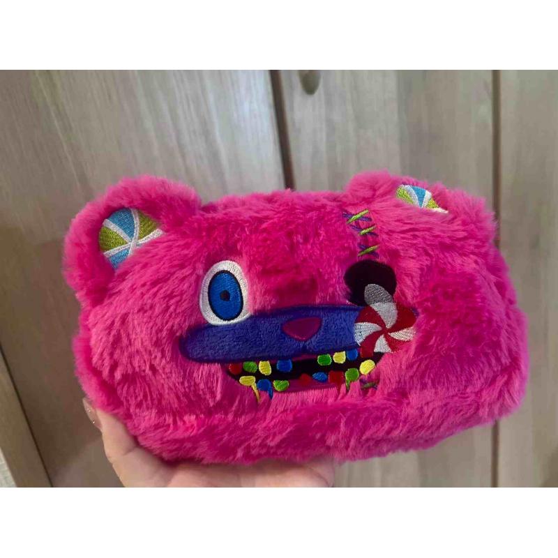 日本USJ 万圣节恐怖熊限定 糖果熊化妆包小物品收纳包